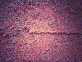 Rough concrete wall texture, dark red vignette, vintage style, can be used as background and wallpaper.