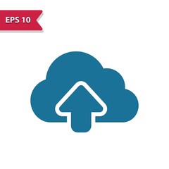 Cloud Computing, Upload Icon