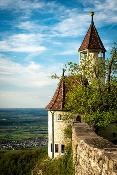 Teck Castle in Golden Evening Light