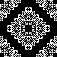 Design seamless decorative lacy pattern