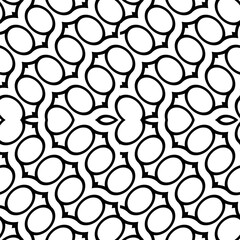 Design seamless monochrome zigzag pattern