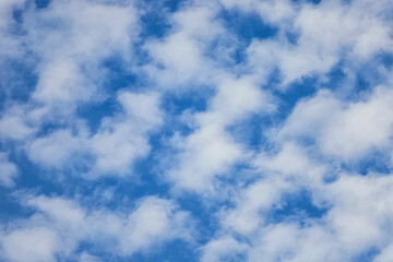 Fototapeta premium The fluffy clouds with blue sky