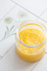 手作りしたレモンカード