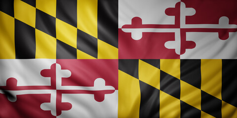 Maryland State flag - 432794127