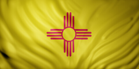 New Mexico State flag - 432794164