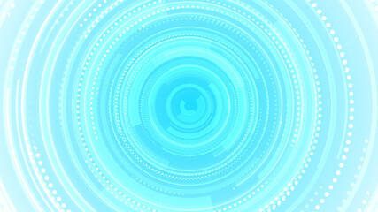 Circle white blue bright technology Hi-tech background. Abstract graphic digital future concept design.