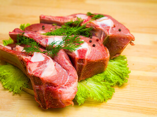 raw ribs