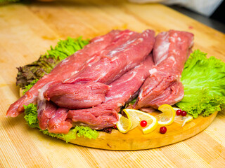 raw beef fillet