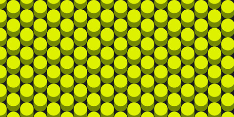 3d wallpaper of yellow circles