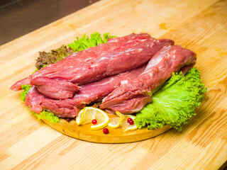 raw beef fillet