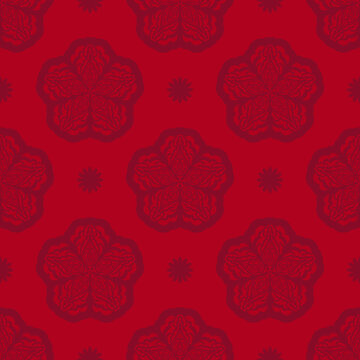 Bardy seamless pattern with vintage ornament. Good for clothing, textiles, backgrounds and prints. Vector illustration.
