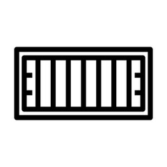 American Football Field Mark Icon