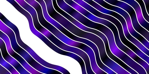 Dark Purple, Pink vector texture with wry lines.