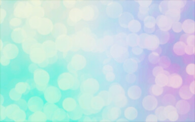 Colorful abstract background with pastel bokeh lights for background and wallpaper