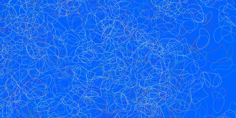 Light multicolor vector template with abstract forms.