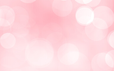 Luxury pink blur abstract background with bokeh lights for backgrounds concept of valentine day.
