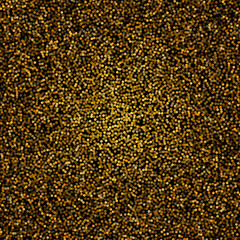 Gold glitter texture. Design element. Vector illustration