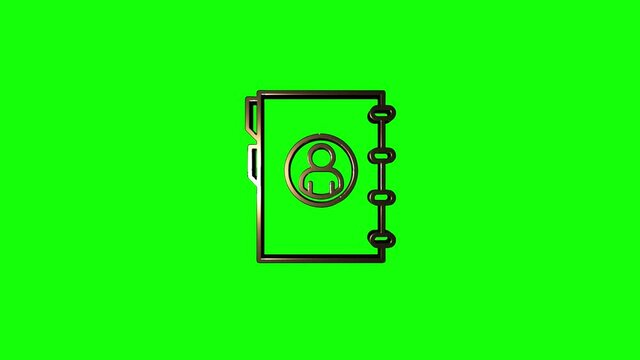 Office icon. Web icon set. Office, great design for any purposes. Motion graphics.