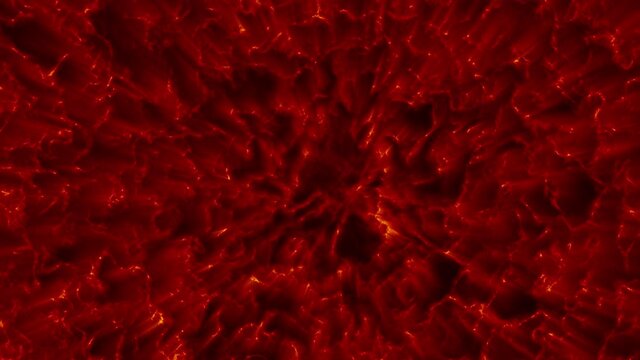 Dark Satanic Red Sky Loop Animation Background