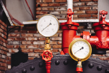 old water manometer for pressure