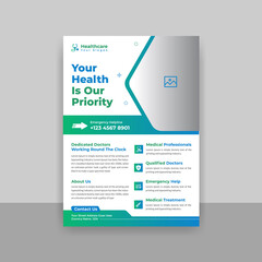 medical flyer template