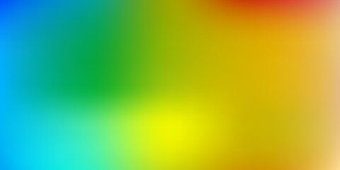 Light blue, yellow vector blur drawing.