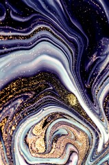 Beautiful ONYX- painting. Treasury of art. Swirls of marble. Abstract fantasia with golden powder. Extra special and luxurious- ORIENTAL ART. Ripples of agate. Natural luxury.