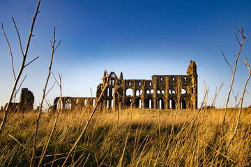  WHITBY ABBEY, a centre of the medieval Northumbrian Kingdom