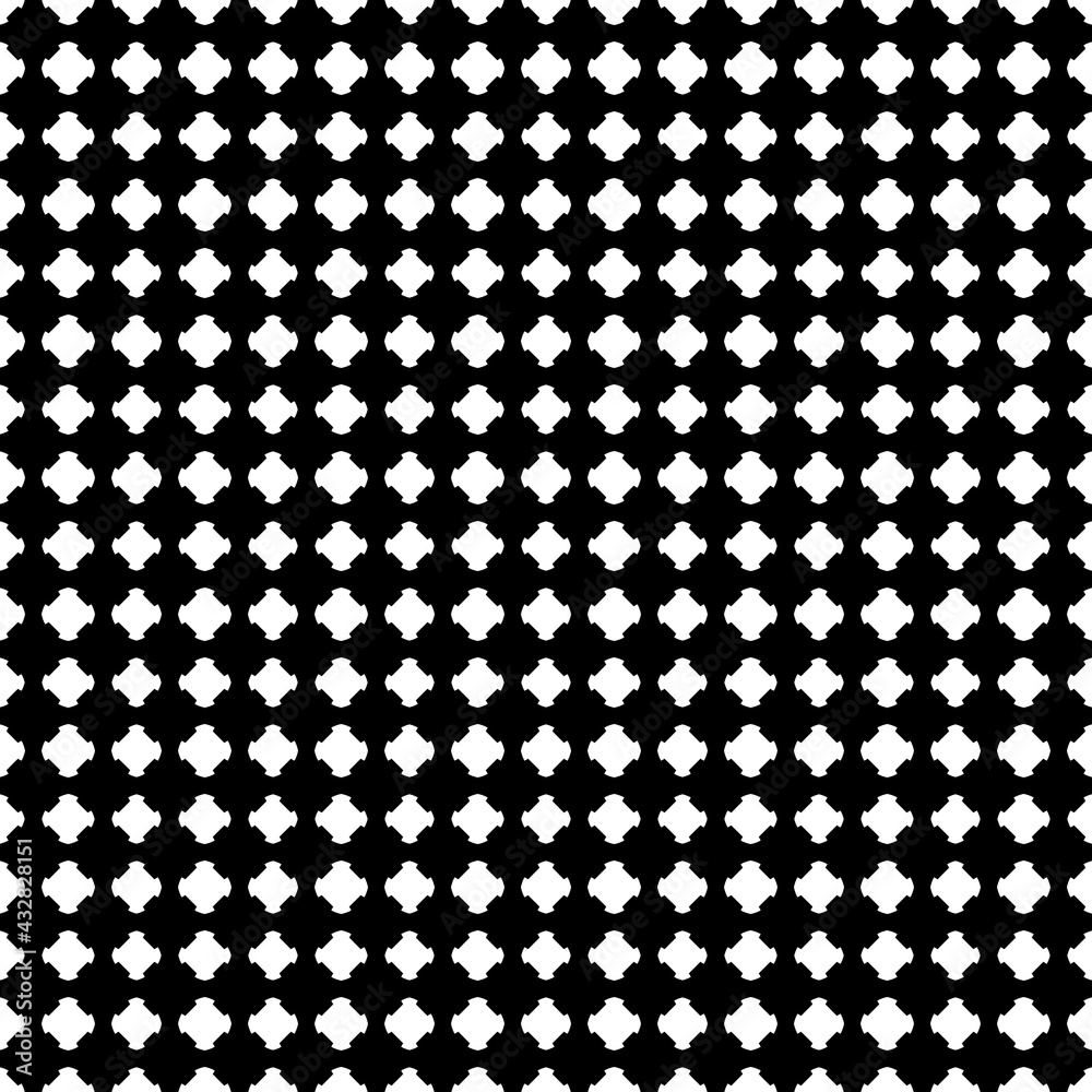 Aufkleber four rays wallpaper. seamless pattern in vector.