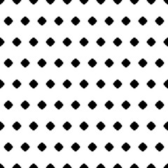 Eight rays shape pattern. Black seamless shapes pattern or wallpaper. Black and white colors in vector.