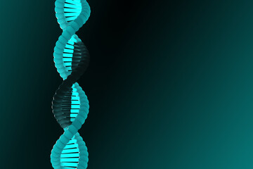 3D illustration of new reversible CRISPR method that can control gene expression while leaving...