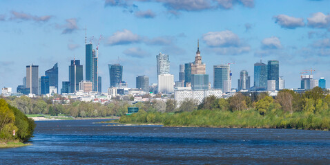 Warszawa, panorama miasta