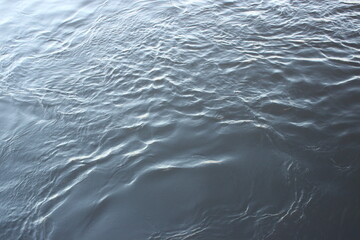 ripples in the water