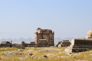 Historical Tombs In A Graveyard