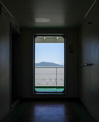Door on a boat