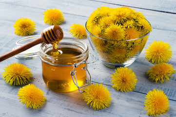 Honey from dandelion