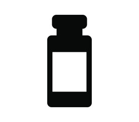 Medical bottle icon
