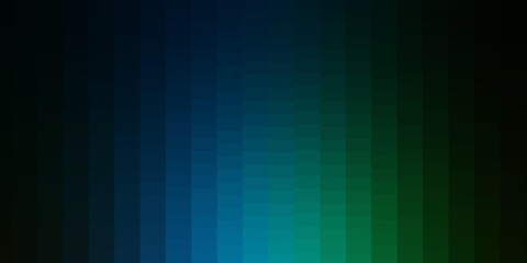 Dark Blue, Green vector backdrop with rectangles.