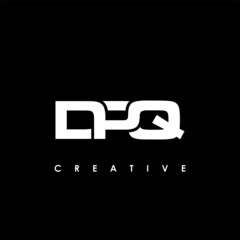 DPQ Letter Initial Logo Design Template Vector Illustration