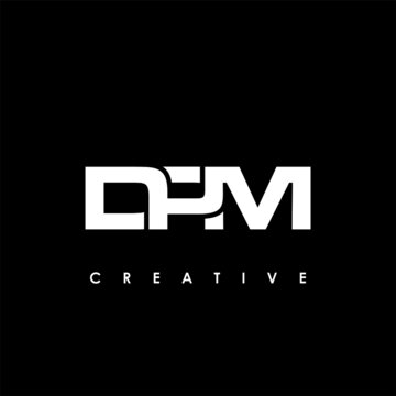DPM Letter Initial Logo Design Template Vector Illustration