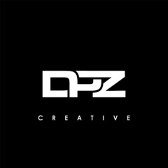 DPZ Letter Initial Logo Design Template Vector Illustration