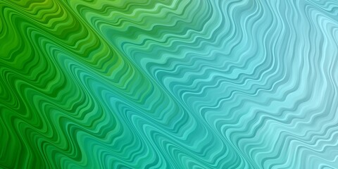 Light Blue, Green vector texture with wry lines.
