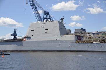 Fototapeta premium Navy Warship 