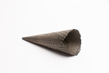 Chocolate ice cream cone