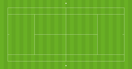 vector tennis playground