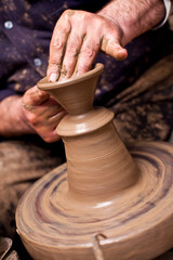 potter at work