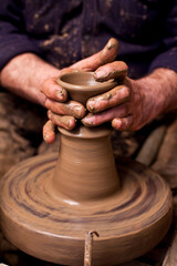 potter at work