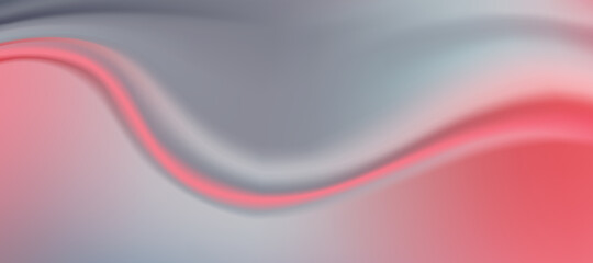 Web header background design with liquid red and silver paint flow. 
Abstract fluid background for website, brochure, banner, poster.