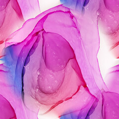 Seamless alcohol ink background. Closeup of the