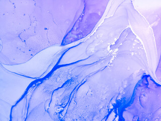 Alcohol ink background. Colorful abstract